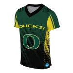 custom oregon ducks halftone flow green black jersey best selling