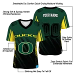 custom oregon ducks halftone flow green black jersey best selling