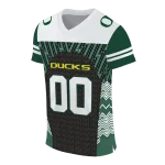 custom oregon ducks tire arrows green black white jersey best selling