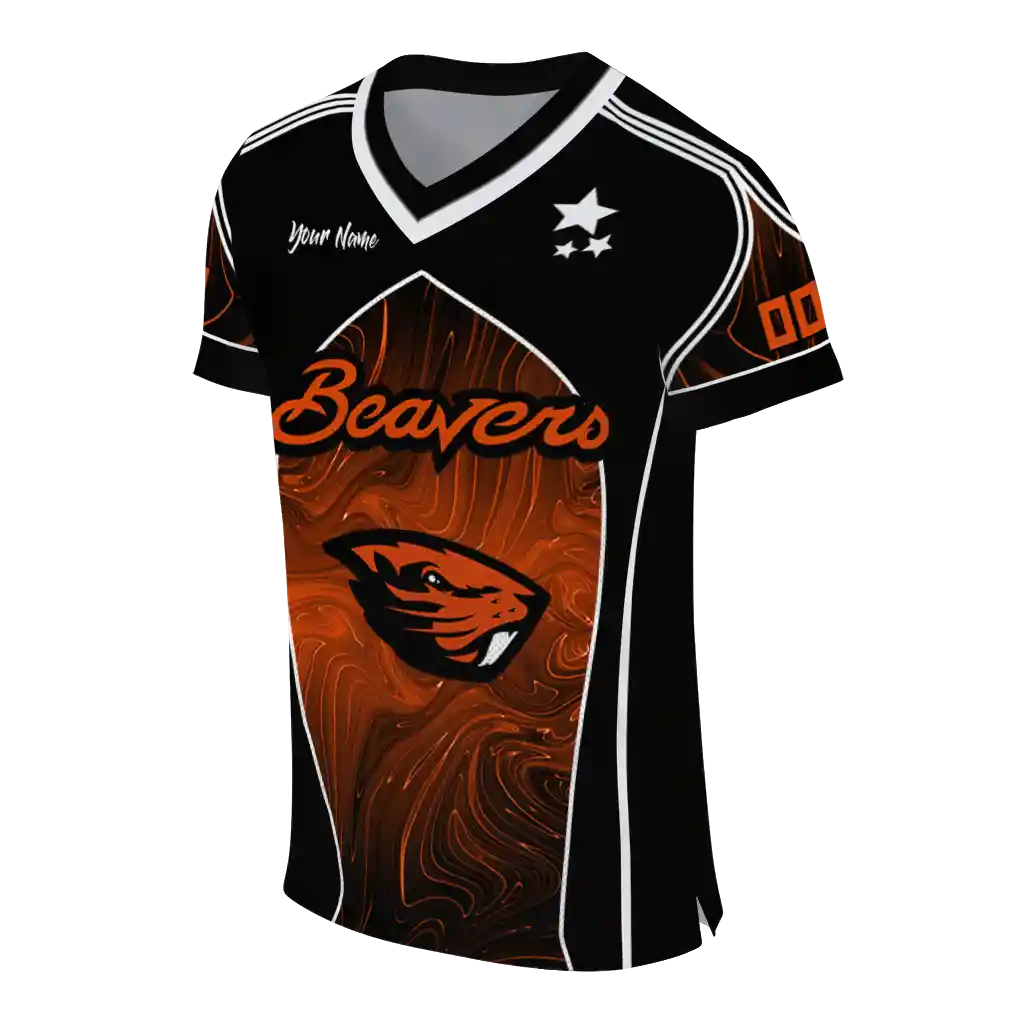 custom oregon state beavers halftone slant orange black jersey fashion forward custom oregon state beavers halftone slant orange black jersey fashion forward