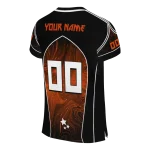 custom oregon state beavers halftone slant orange black jersey best selling