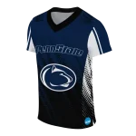custom penn state nittany lions halftone flow blue black jersey best selling