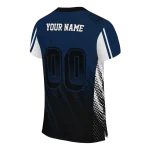 custom penn state nittany lions halftone flow blue black jersey best selling
