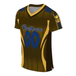 custom pittsburgh panthers dynamic dots gold jersey best selling