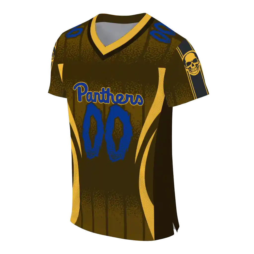 custom pittsburgh panthers dynamic dots gold jersey fashion forward custom pittsburgh panthers dynamic dots gold jersey fashion forward