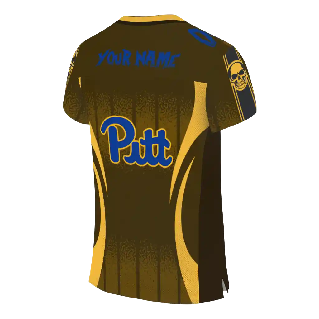 custom pittsburgh panthers dynamic dots gold jersey high quality custom pittsburgh panthers dynamic dots gold jersey high quality