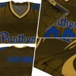 custom pittsburgh panthers dynamic dots gold jersey best selling