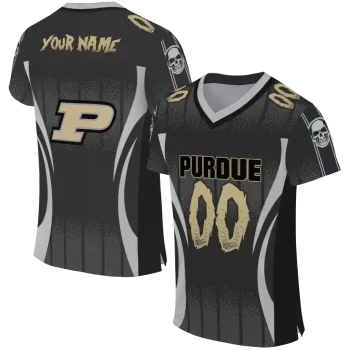 custom purdue boilermakers dynamic dots black jersey best selling