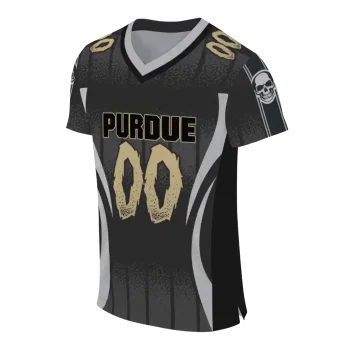 custom purdue boilermakers dynamic dots black jersey fashion forward