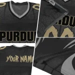 custom purdue boilermakers dynamic dots black jersey best selling
