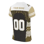 custom purdue boilermakers tire arrows gold black white jersey best selling