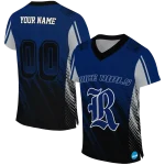 custom rice owls halftone flow navy blue black jersey best selling