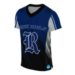 custom rice owls halftone flow navy blue black jersey best selling