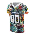 custom rice owls tribal face jersey best selling