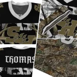 custom sam houston bearkats antler skull camouflage hunting jersey best selling