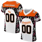 custom sam houston bearkats brushstroke xs white black jersey best selling