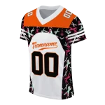 custom sam houston bearkats brushstroke xs white black jersey best selling