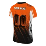 custom sam houston bearkats halftone flow orange black jersey best selling