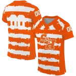 custom sam houston bearkats layered grids orange jersey best selling