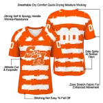 custom sam houston bearkats layered grids orange jersey best selling