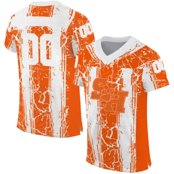 custom sam houston bearkats rugged stripes orange jersey best selling