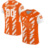 custom sam houston bearkats stripe block orange jersey best selling