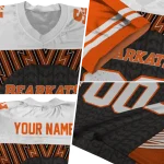 custom sam houston bearkats tire arrows orange black white jersey best selling