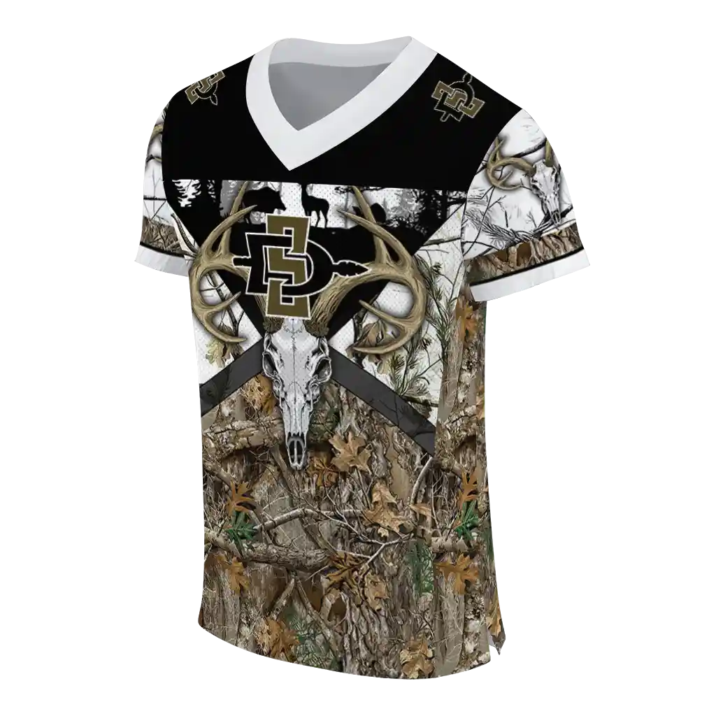 custom san diego state aztecs antler skull camouflage hunting jersey fashion forward custom san diego state aztecs antler skull camouflage hunting jersey fashion forward