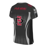 custom san diego state aztecs dynamic dots black jersey best selling