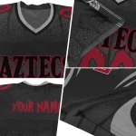 custom san diego state aztecs dynamic dots black jersey best selling