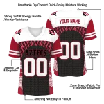 custom san diego state aztecs tire arrows red black white jersey best selling