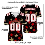 custom san francisco 49ers star cluster black jersey best selling