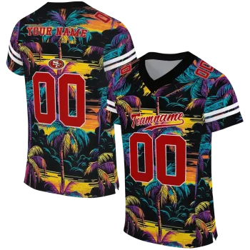 custom san francisco 49ers sundown palm jersey best selling