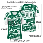 custom saskatchewan roughriders camo shatter green jersey best selling