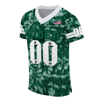 custom saskatchewan roughriders camouflage abstract green jersey fashion forward
