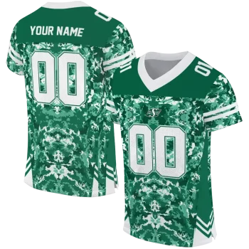 custom saskatchewan roughriders mirrored pattern green jersey best selling