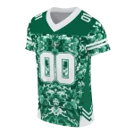 custom saskatchewan roughriders mirrored pattern green jersey best selling