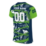 custom seattle seahawks camo shatter blue jersey best selling