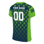 custom seattle seahawks stacked rectangle blue jersey best selling