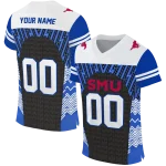 custom smu mustangs tire arrows blue black white jersey best selling