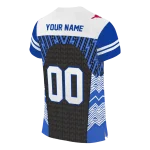 custom smu mustangs tire arrows blue black white jersey best selling