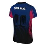 custom south alabama jaguars halftone flow blue black jersey best selling