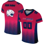 custom south alabama jaguars halftone sweep red black jersey best selling
