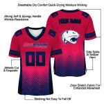 custom south alabama jaguars halftone sweep red black jersey best selling
