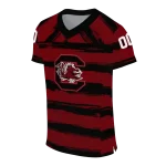 custom south carolina gamecocks art stripe garnet jersey best selling