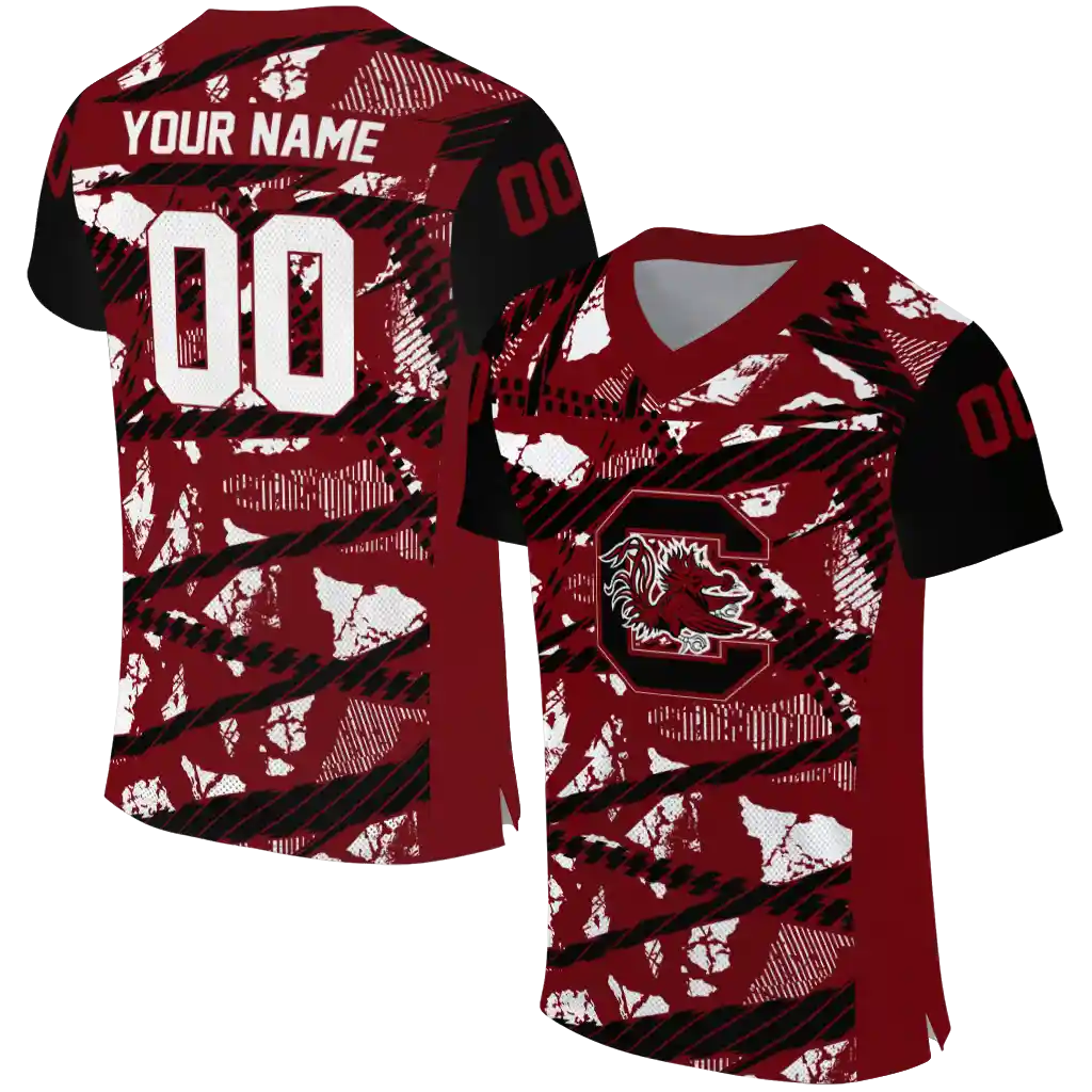 custom south carolina gamecocks camo shatter garnet jersey best selling custom south carolina gamecocks camo shatter garnet jersey best selling