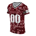 custom south carolina gamecocks camouflage abstract garnet jersey best selling