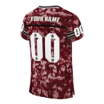 custom south carolina gamecocks camouflage abstract garnet jersey best selling