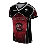 custom south carolina gamecocks halftone slant garnet black jersey best selling
