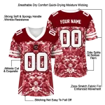 custom south carolina gamecocks mirrored pattern garnet jersey best selling